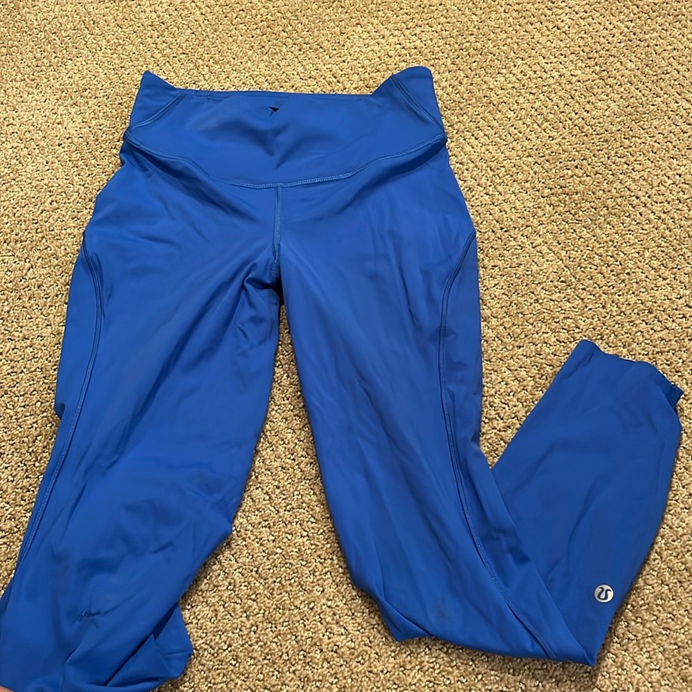 lululemon blue leggings